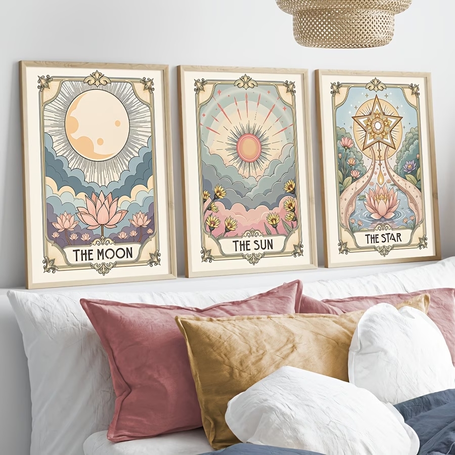 Modern Boho Tarot Güneş Ve Ay  - Sustainable Living Products incelemesi ve fiyatı
